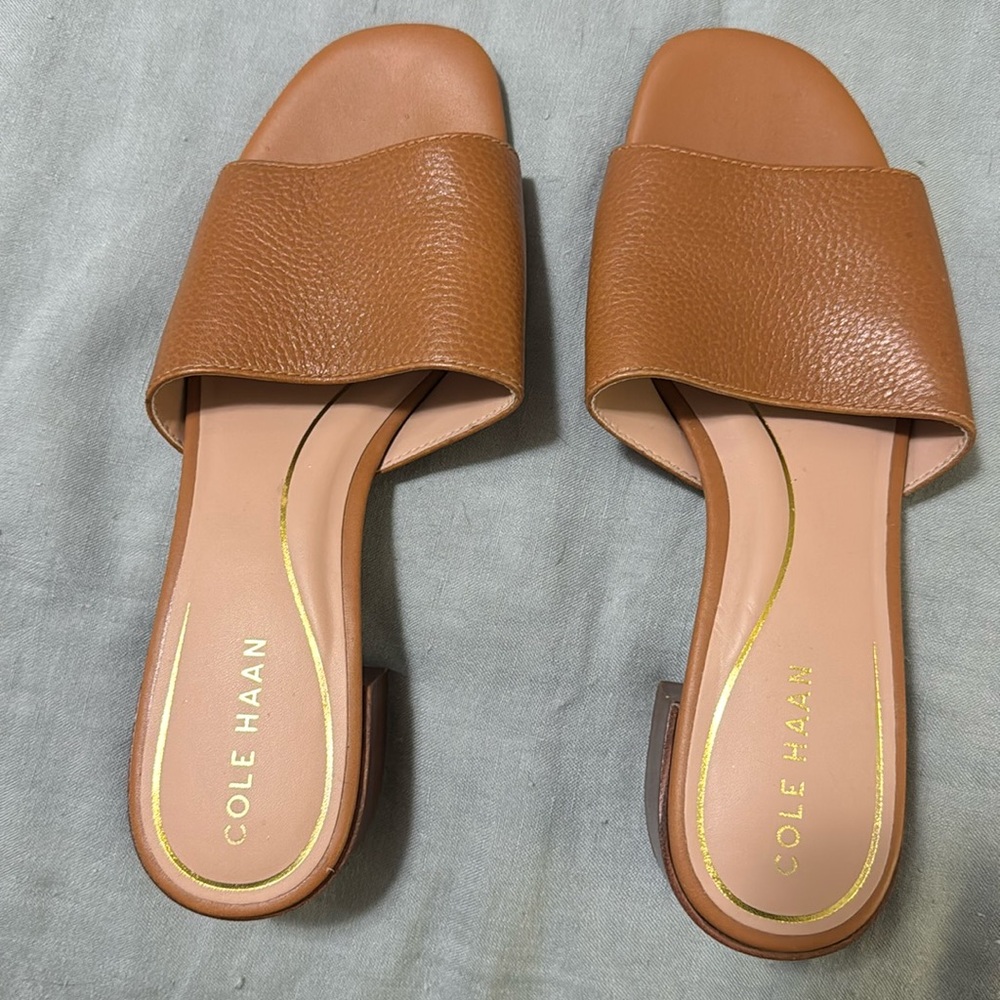 Cole Haan block heel sandals
